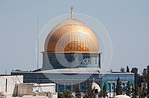 Jerusalem, Old City, Israel, Middle East, Dome of the Rock, skyline, Holy Land, religion, islam, place of worship, golden