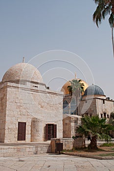 Jerusalem, Old City, Israel, Middle East, Dome of the Rock, skyline, Holy Land, religion, islam, place of worship, golden