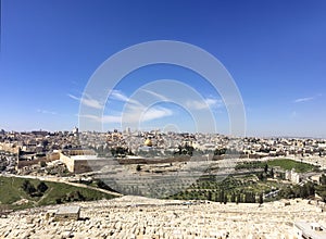 Jerusalem old city panorama,Israe