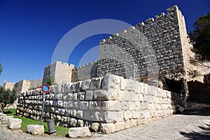 Jerusalem old city wall