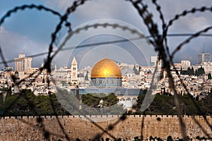 Jerusalem Through Razor Wire