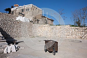 Jerusalem roofs in the old city