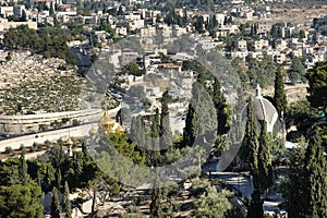 Jerusalem, view of the old city