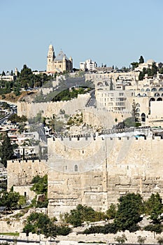 Jerusalem, view of the old city