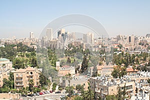 Jerusalem view from YMCA photo