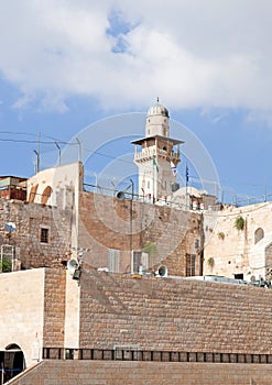 The Jerusalem wailing wall photo