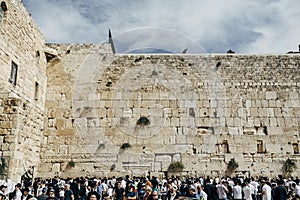 JERUSALEM wall Variety of beautiful  landscapes of Jerualem in Israel western wall and landscapes