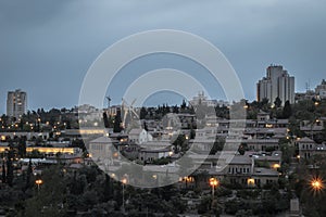 Jerusalem - Yemin Moshe at Night