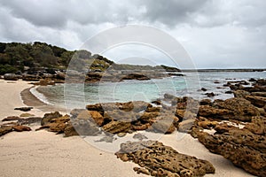 Jervis Bay beach in NSW, Australia