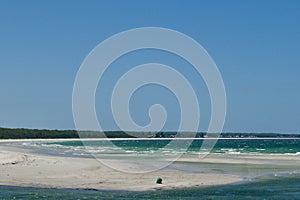 Jervis Bay coastline from Huskisson