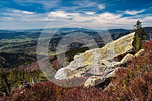 Jeseniky mountains in Czech republic