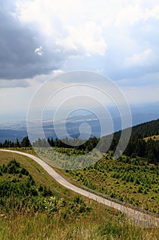 Jeseniky mountains and forests