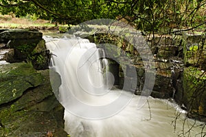 Jesmond Dene waterfall