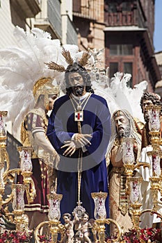 Jess captive and rescued, Holy Week in Seville
