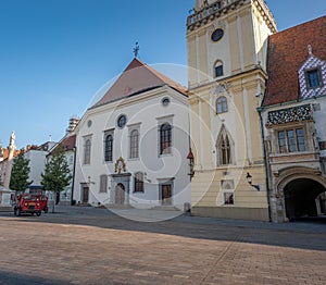 Jesuit Church at Main Square - Bratislava, Slovakia
