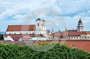 Jesuit church and Parish church of saint archangel Michael in Sk