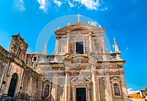 Church of St. Ignatius in Dubrovnik, Croatia photo