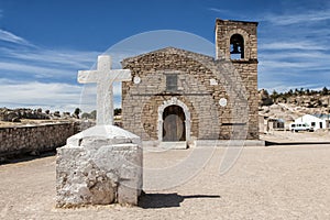 Jesuit Church in Tarahumara Village near Creel, Mexico