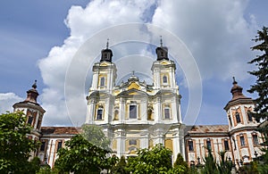 Jesuit Monastery and Seminary is one of the main attractions of Kremenets, Ternopil region, Ukraine