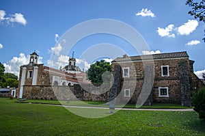 Jesuit museum church on a clear day photo