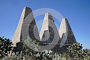 The jesuit ovens in mineral de pozos