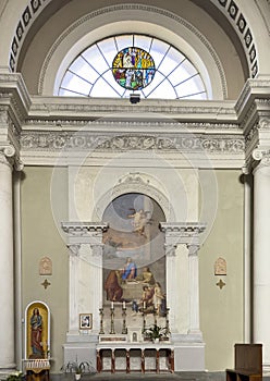 Jesus Altar in the Church of Santa Maria Maddalena in the historic center of Castiglione del Lago, Italy. photo