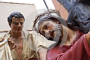 Jesus on calvary photo