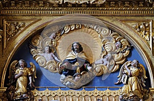 Jesus Christ, Assumption of the Virgin Mary Altar in the church of St. Leodegar in Lucerne
