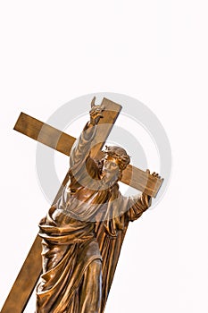 Jesus Christ carrying cross
