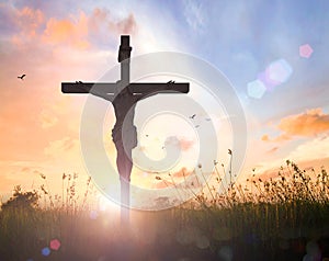 Good Friday and Easter Sunday concept