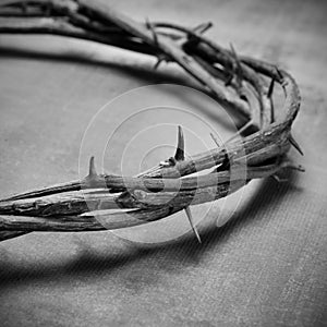 Jesus Christ crown of thorns photo