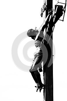 Jesus Christ crucified photo