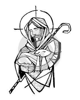 Jesus Christ Good Shepherd