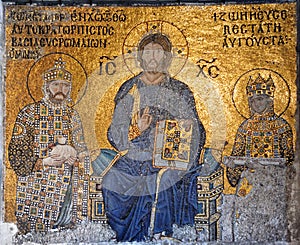 Jesus Christ at Hagia Sophia photo