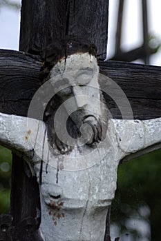 Jesus Christ hanging on cross