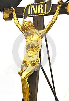 Jesus Christ hanging on cross