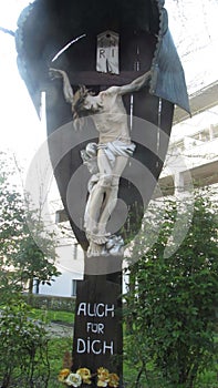 Jesus Christ hanging on cross
