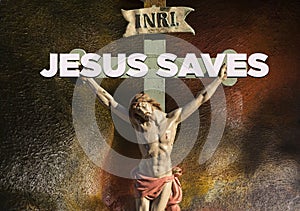 Jesus Christ INRI son of God photo