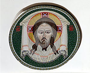 Jesus Christ mosaic icon