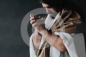 Jesus Christ in robes photo