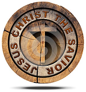 Jesus Christ the Savior - Wooden Symbol