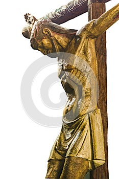 Jesus Christ Sculpture at Church Interior