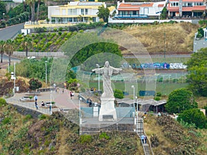 Jesus Christ Statue of Christ the King - Madeira, Portugal photo