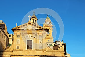 Chiesa del Gesu, Genoa, Italy photo