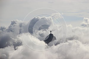 Jesus in the clouds Rio