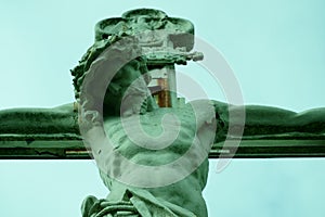 Jesus on the cross photo