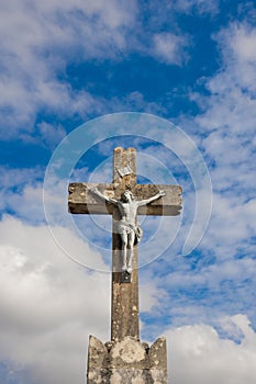 Jesus crucified photo