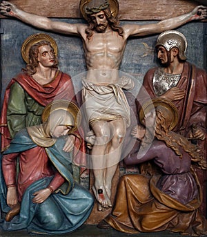 Jesus dies on the cross, 12th Stations of the Cross