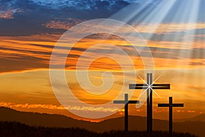 Jesus Easter Cross photo