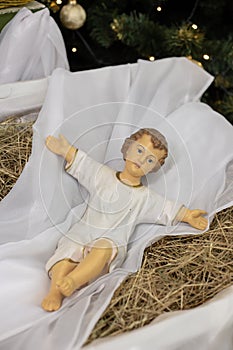 Jesus figurine in the Church of the Holy Trinity, St. Roch